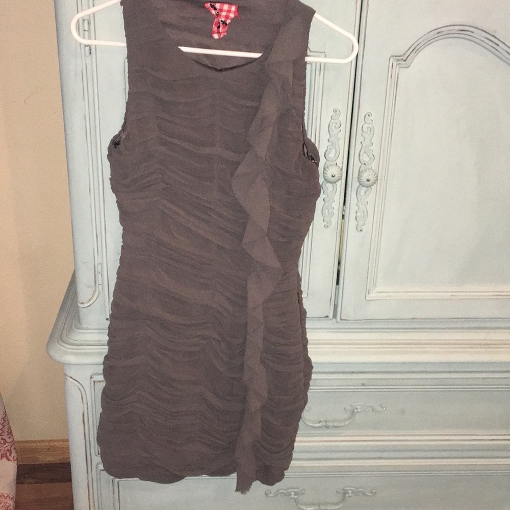 Olive Green fitted party dress!